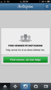 Find venner på Instagram