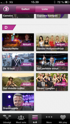 TV3 Play A-Å