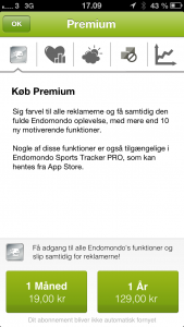 Køb Endomondo Premium for 19 kr./md.